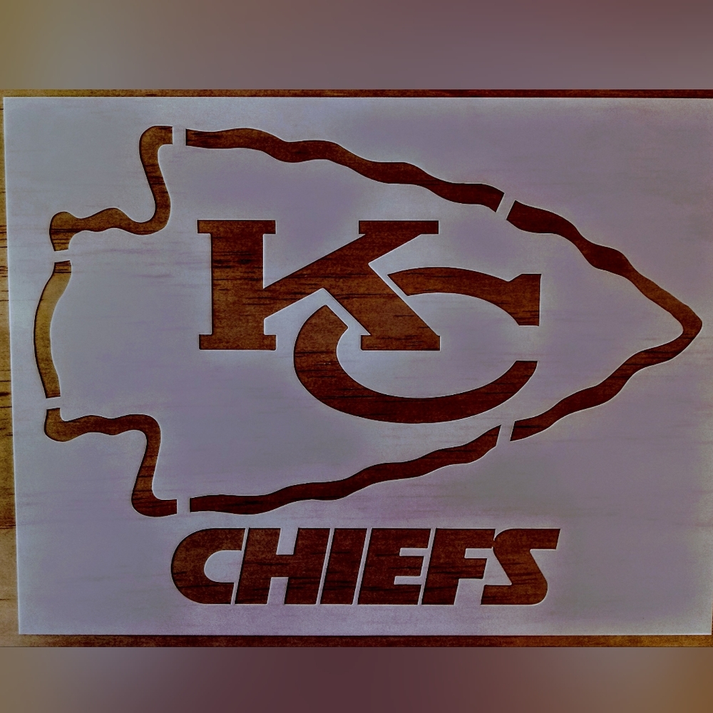 Chiefs Stencil
